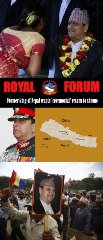 GYANENDRA SHAH: Deposed King of Nepal Warns Monarchy May Come Back