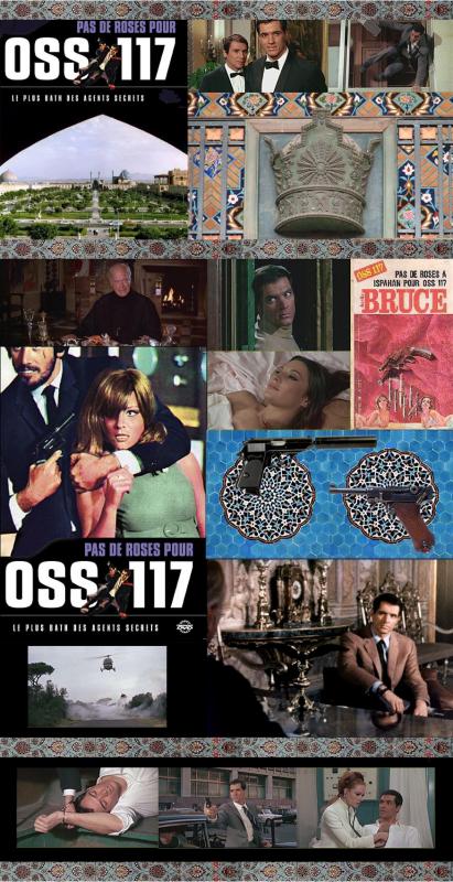 NO ROSES FOR OSS 117: Spy Novel Set in Isfahan Turned into French Movie Classic