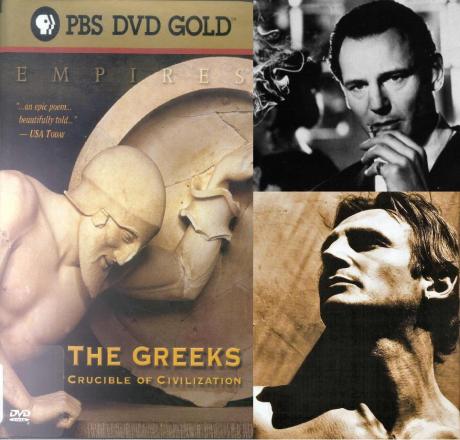 EMPIRE OF THE MIND: The Greeks - Crucible of Civilization narrated by Liam Neeson (PBS-1999)