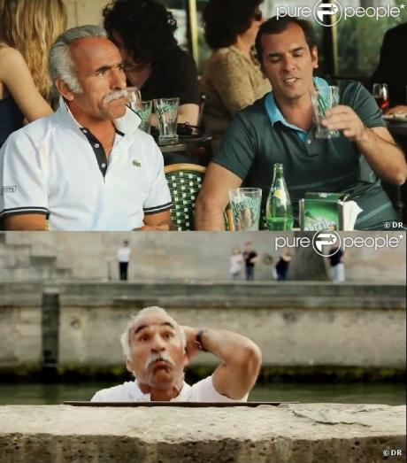 PARIS DOUBLE: Mansour Bahrami and Cédric Pioline in New Perrier Ad