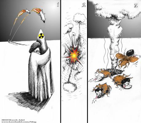Political Cartoon: “The Real Iran Nuclear Threat”