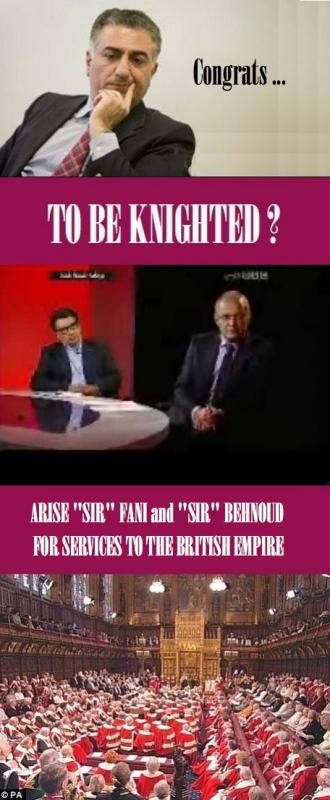 DOWNTON ABBEY: BBC Persian’s Enayat Fani and Massoud Behnoud to be Knighted ? 