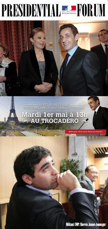 FRENCHIES: Shervin Janani-Amouzgar, UMP Militant, Supports Nicholas Sarkozy's Re Election