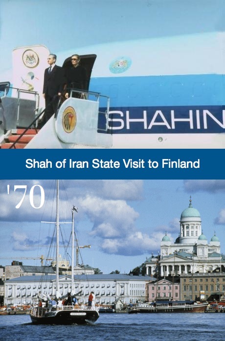 Shah of Iran State Visit to Finland Amidst Student Protests (1970)