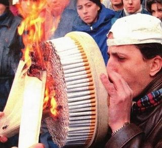 You must smoke cigarettes!