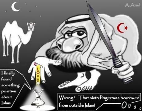 Cartoon: Sufism Versus Islam