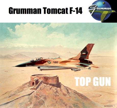 TOP GUN: Grumman F-14 promotional film 1970's Iran