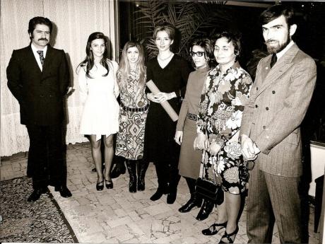 pictory:Lily Amir Arjomand Receives Cultural Medal Award at Czechoslovakia Embassy (1971)