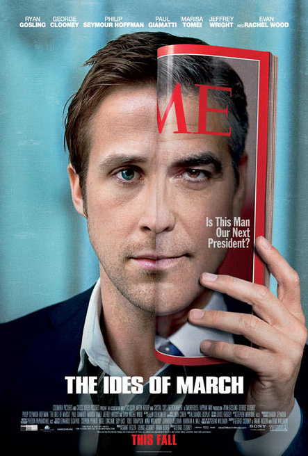 PRESIDENCY ON SCREEN: George Clooney & Ryan Gosling in "Ides of March"