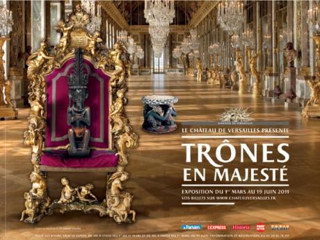 THRONES IN MAJESTY: Versailles Exhibit’s 40 emblematic thrones from across the world