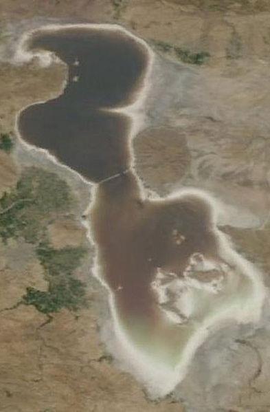 Urmia Lake thirsty / Urmia Lake in crisis / Help Save Urmia Lake