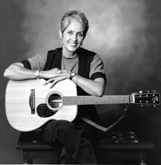 Joan Baez concert for freedom and justice in Iran