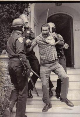 pictory: San Francisco Police Arrest Iranian Student in Anti Shah Demo (1970)