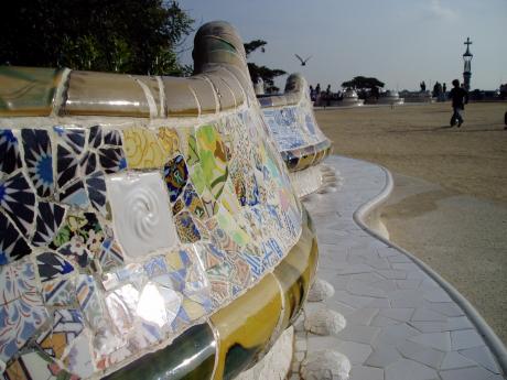 Picture of the day - Serpentine Bench in Park Guell