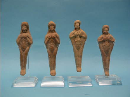 Fertility Goddesses Elamite period, Iran circa 1500 - 1000 B.C.