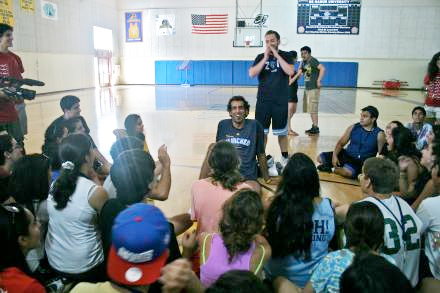 Hamed Haddadi Visits Camp Ayandeh!