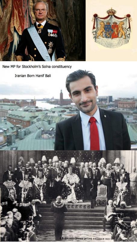ROYAL FORUM: Iran-born Hanif Bali elected to Swedish Parliament