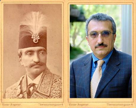 SATIRE: Lookalikes Abbas Milani and Nasseredin Shah ;0)