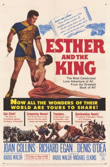 MON CINEMA: Richard Egan and Joan Collins in "Esther and the King" (1960)