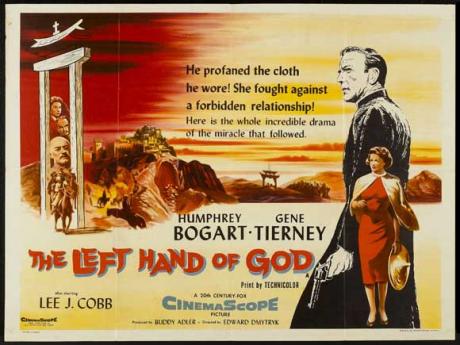 PERSIAN DUBBING: Humphrey Bogart in "The Left Hand of God" (1955) 