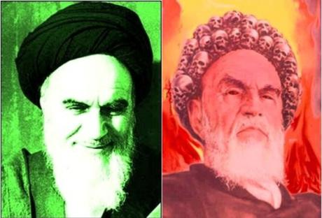 Khomeini: red or green?