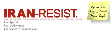 IRAN-RESIST: French TV interview with Kaveh Mohseni an Opposition activist in Paris