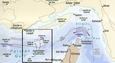 Persian Gulf's "occupied territory"