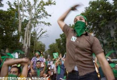 The Marchers Turn Green