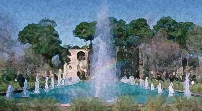 باغچه ای در تهران